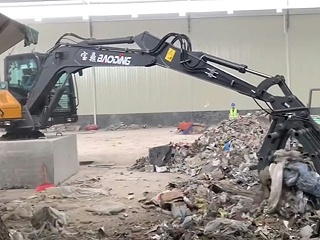 宝鼎电动抓装机