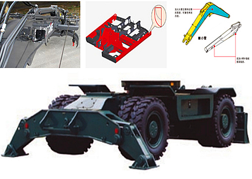 宝鼎轮式95-7多功能抓料机