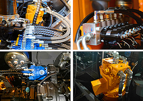 宝鼎80抓木机液压系统