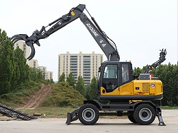 宝鼎BD125S轮式抓木机产品介绍