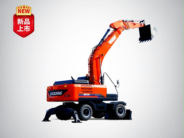 宝鼎21吨轮式挖掘机