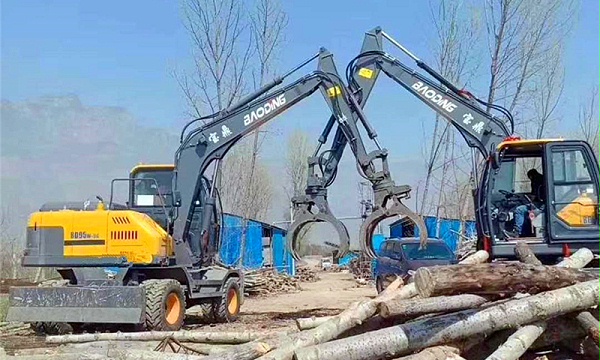 河北廊坊抓木机客户