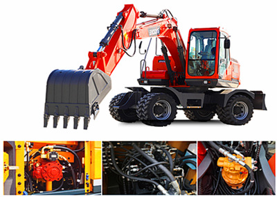 宝鼎150轮式挖掘机液压系统