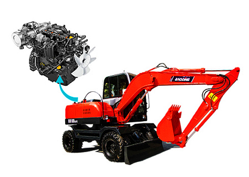 宝鼎轮式95-7多功能抓料机