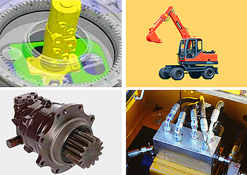 宝鼎轮式95-7多功能抓料机