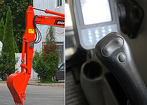 宝鼎轮式95-7多功能抓料机