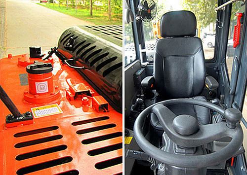 宝鼎轮式95-7多功能抓料机