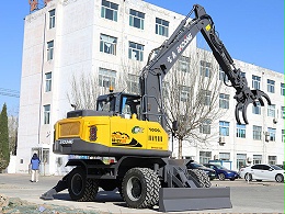 宝鼎125PLUS抓木机，性能与效率的完美结合