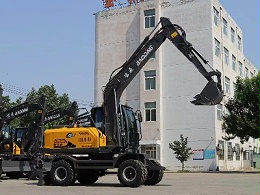 宝鼎轮式挖掘机保养方式