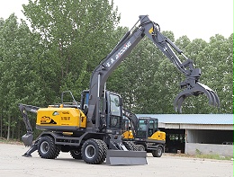 宝鼎BD120WD梅花抓抓木机详情