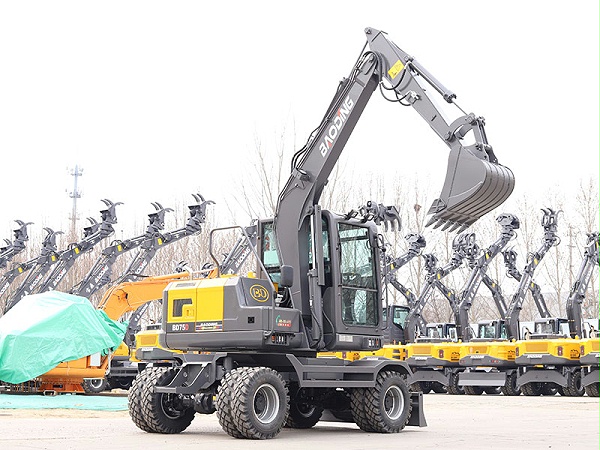 宝鼎75D轮式挖掘机