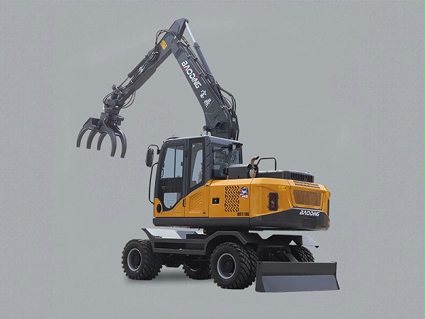 宝鼎BD110G轮式抓木机