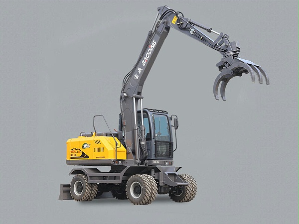 宝鼎BD110G轮式抓木机