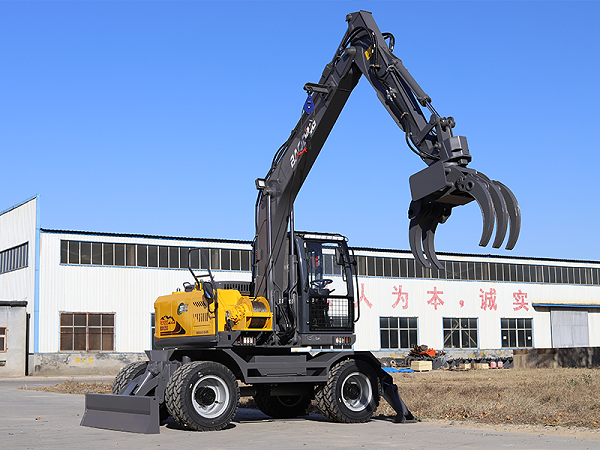 宝鼎BD125S抓木机带卷扬机