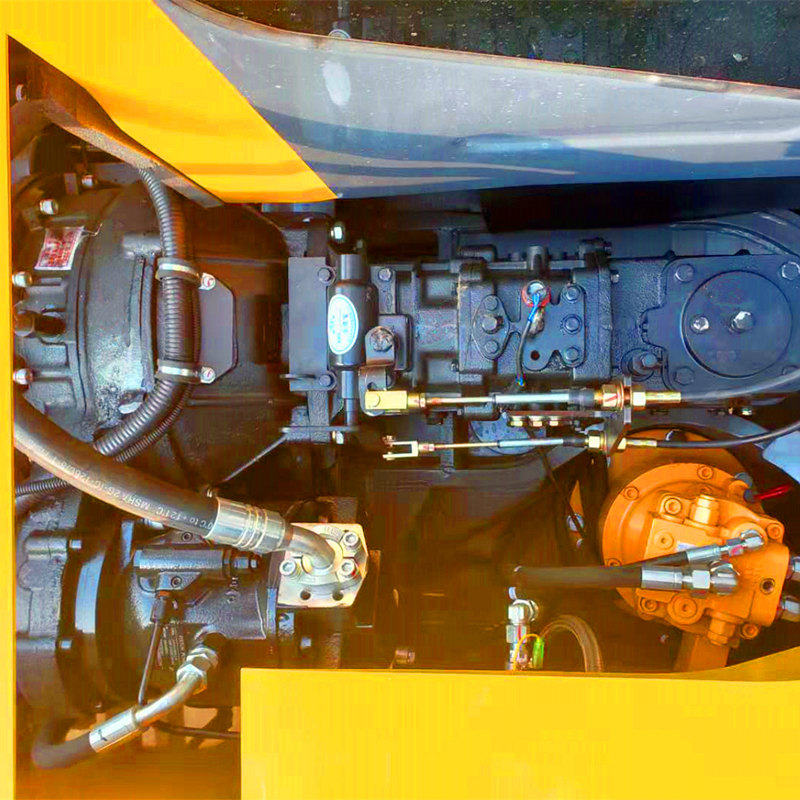 宝鼎轮式抓木机进口液压系统调校