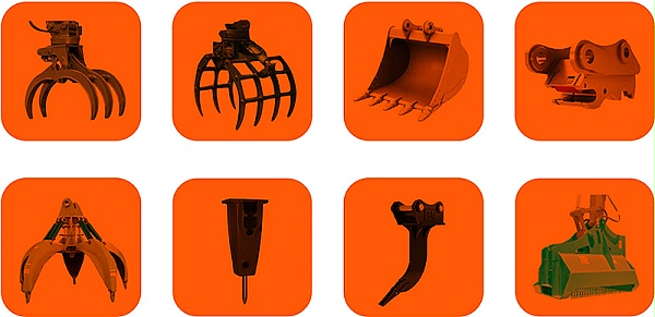 挖掘机多用途辅具