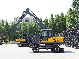 轮式挖掘机11月份需求持续增加