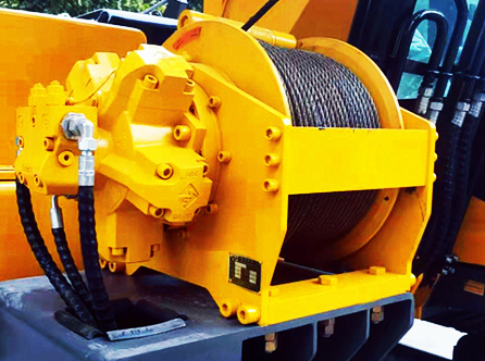 宝鼎95抓木机可选装卷扬机