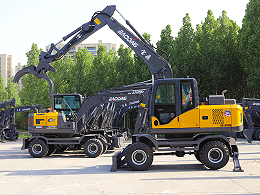 宝鼎两款120抓木机，气刹于碟刹的较量