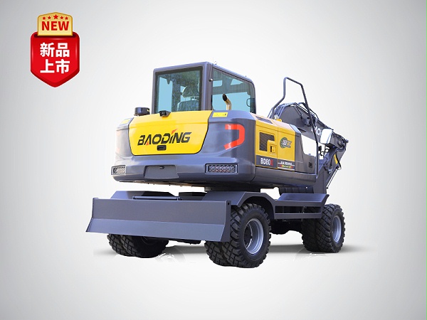 BD80X小型轮式挖掘机