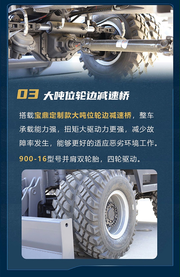 宝鼎BD120WE轮式抓木机