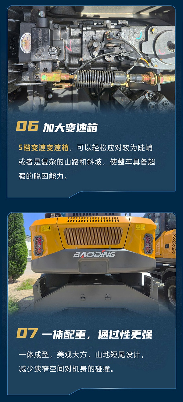 宝鼎BD105G轮式抓木机