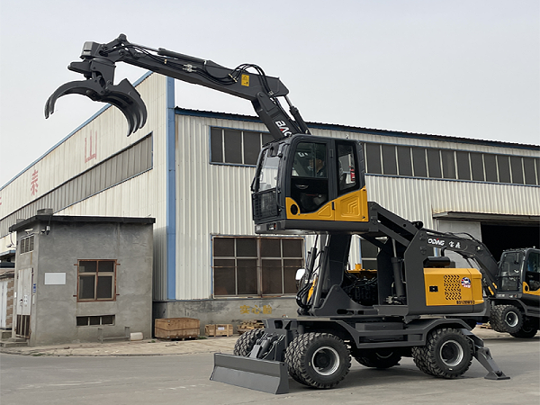 宝鼎120轮式挖掘机