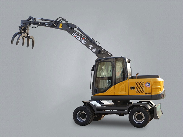 宝鼎BD90G轮式抓木机