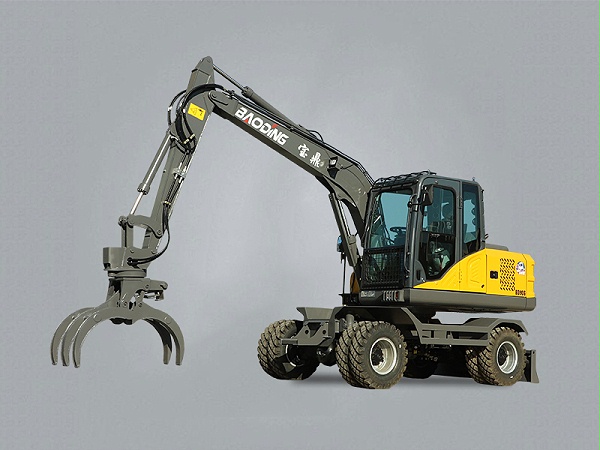 宝鼎BD90G轮式抓木机