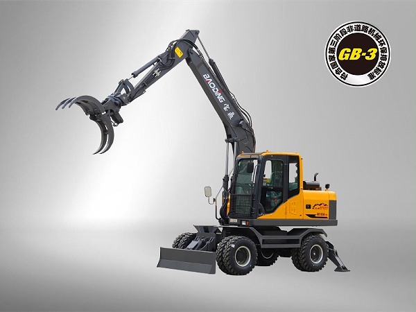 宝鼎105轮式抓木机