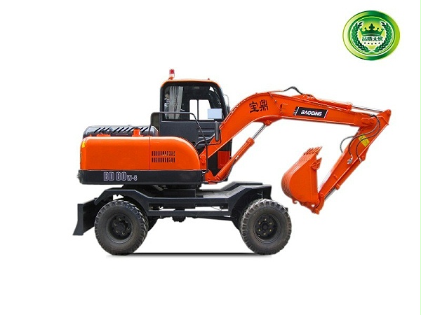 宝鼎BD80W-8C轮式挖掘机