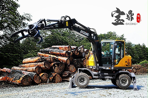 宝鼎抓木机图片