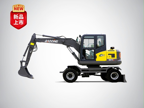 25款宝鼎75D轮式挖掘机