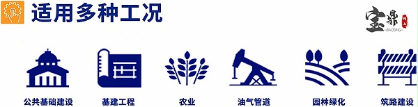 BD75轮式挖掘机适用工况