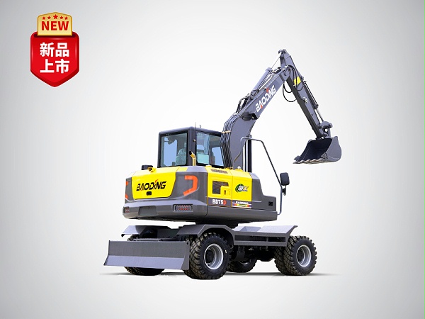 25款宝鼎75D轮式挖掘机