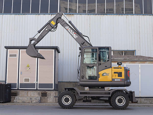 宝鼎80X轮式挖掘机